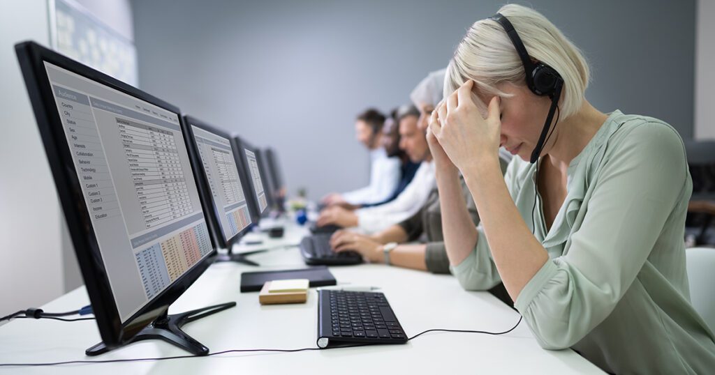 Causes of Contact Centre Stress for Agents